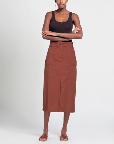 Woman Midi skirt Cocoa