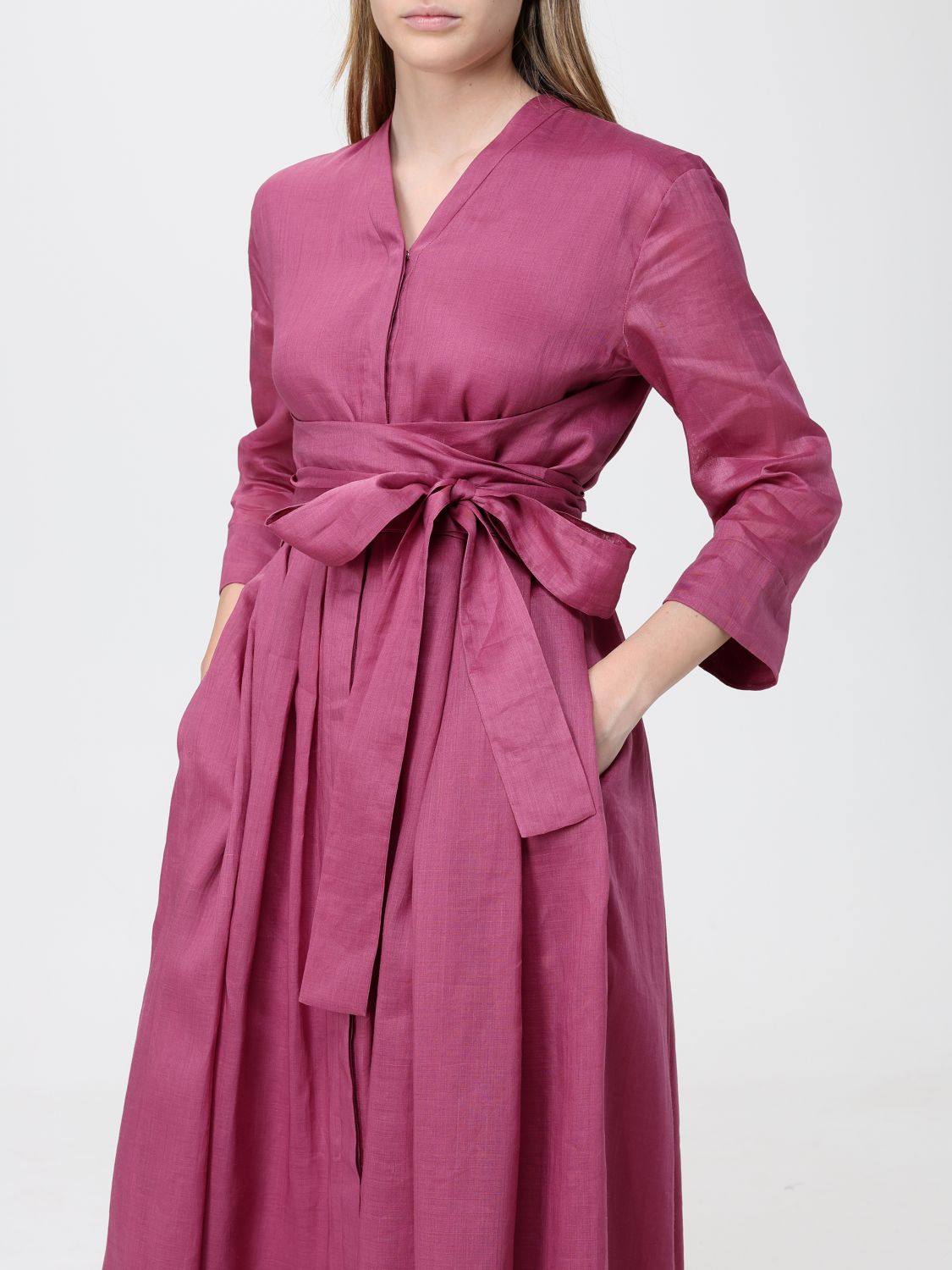 Dress Woman color Violet