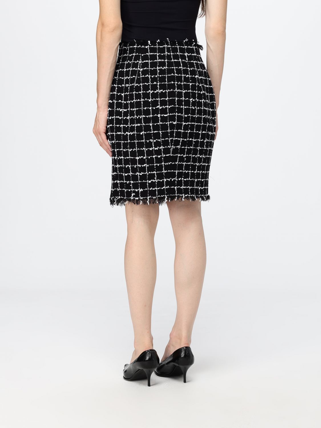 Skirt Woman color Black