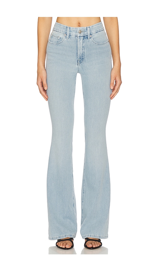Good American Good Legs Flare Jeans in Blue. -  6 also in 0, 10, 12, 14, 16, 18, 2, 20, 22, 24