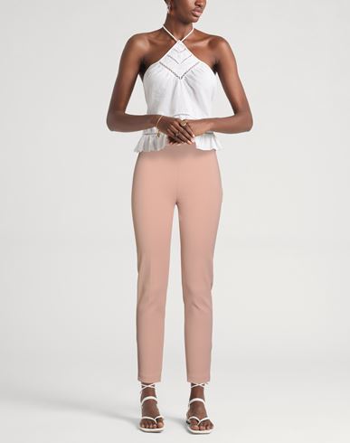 Elisabetta Franchi Woman Pants Blush Size 10 Polyester, Elastane
