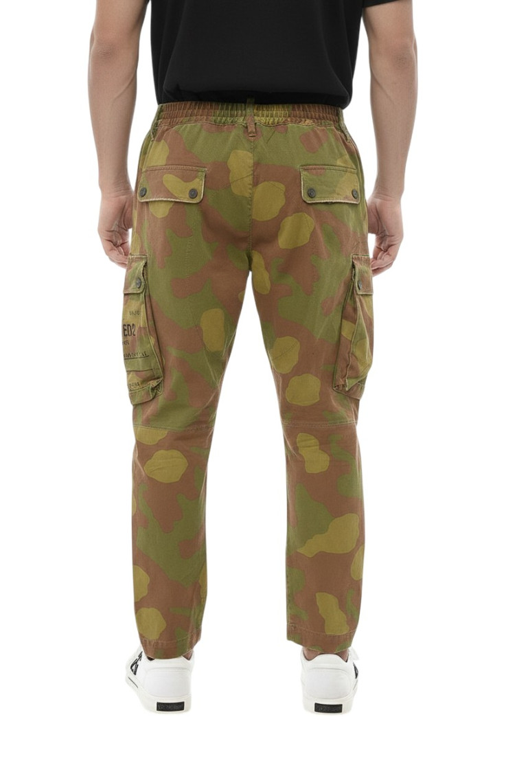 Green Regular Cargo Pants