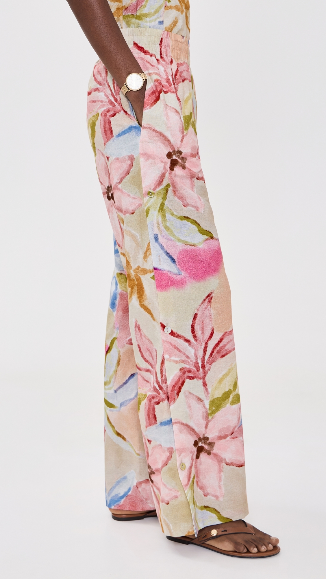 Gardenia Pants Print