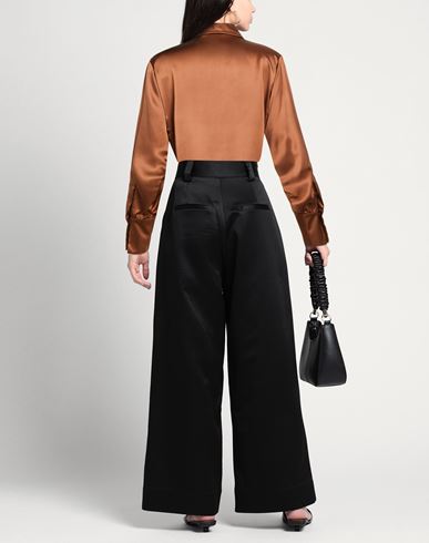 Woman Shirt Brown Size 1 Silk