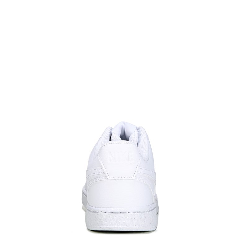 Men's Court Vision Low Sneakers (White/White)