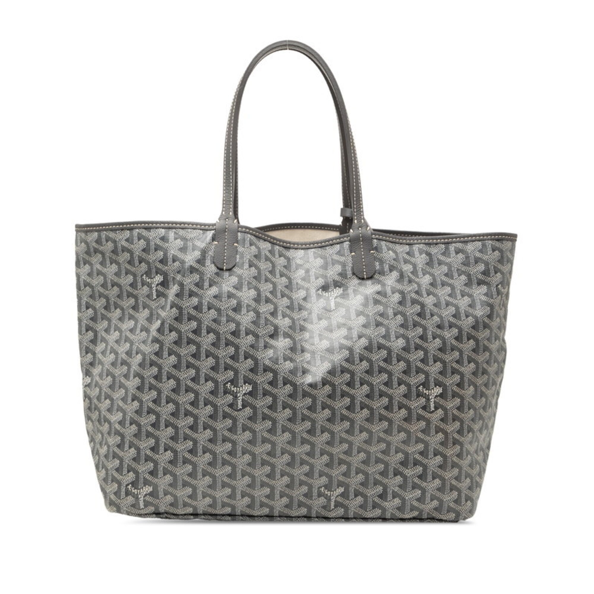Goyard Gray Pvc Leather Shoulder Bag Tote Bag Pre-Owned