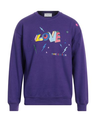 Man Sweatshirt Purple