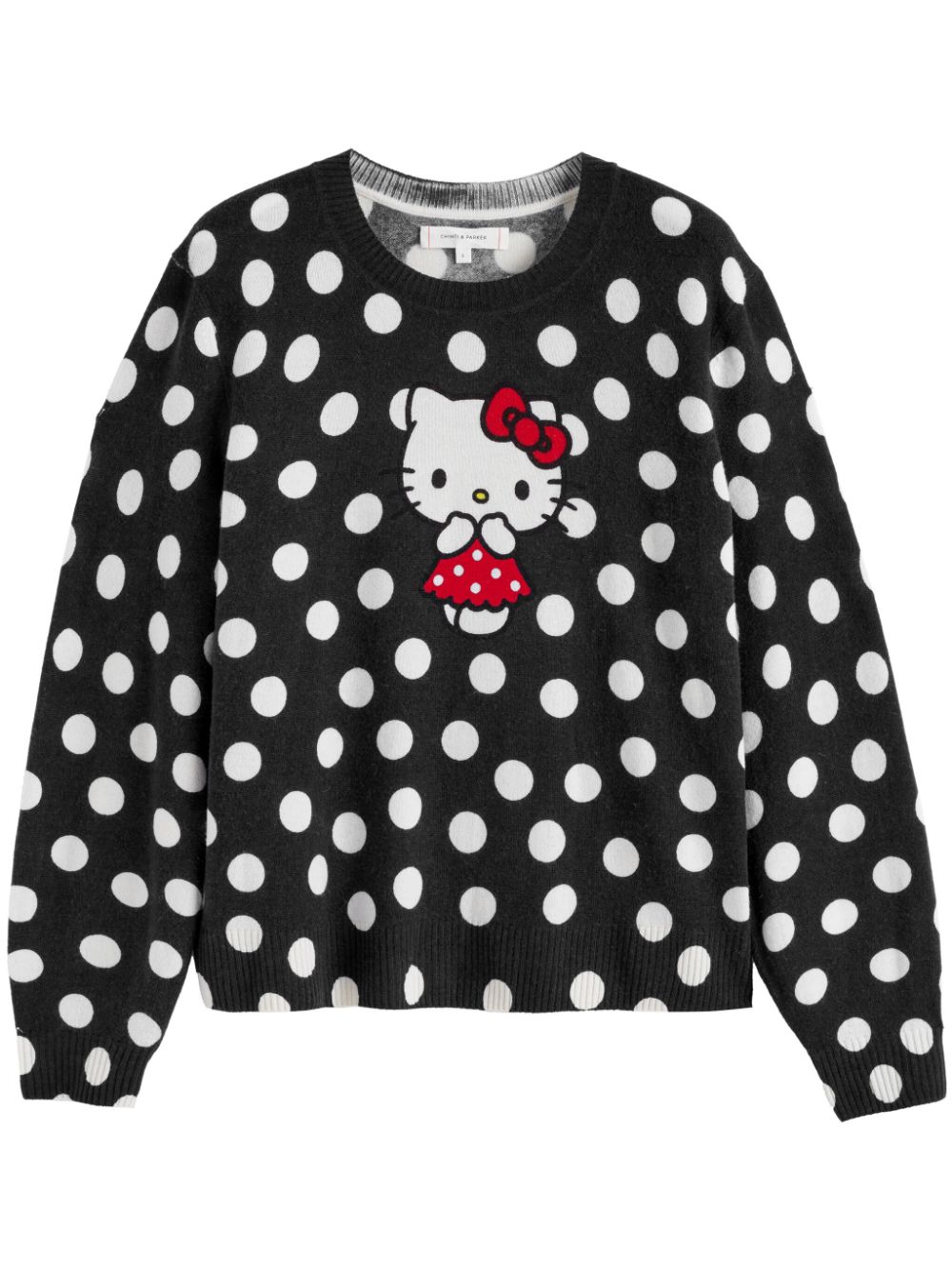 Hello Kitty Polka-Dot sweater - Black