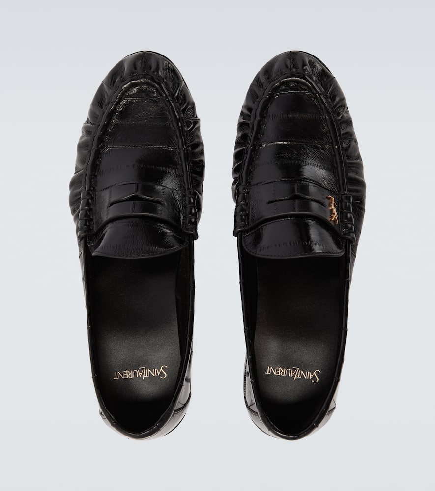 Le Loafer leather penny loafers