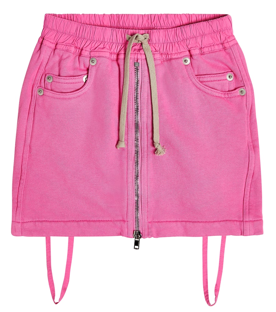 Cotton jersey skirt