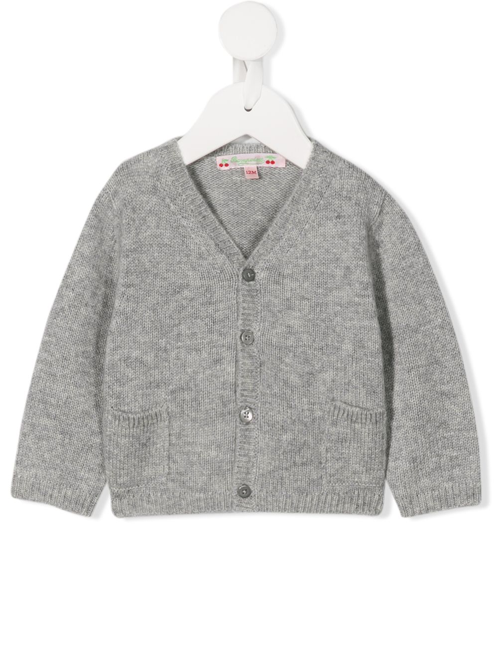 V-neck cardigan - Grey