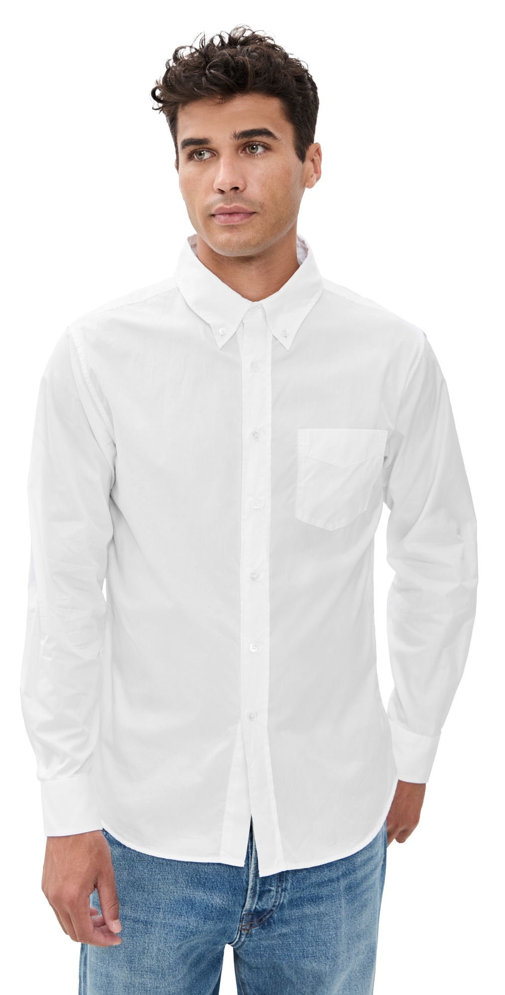 Plaza 200's Dress Shirt White
