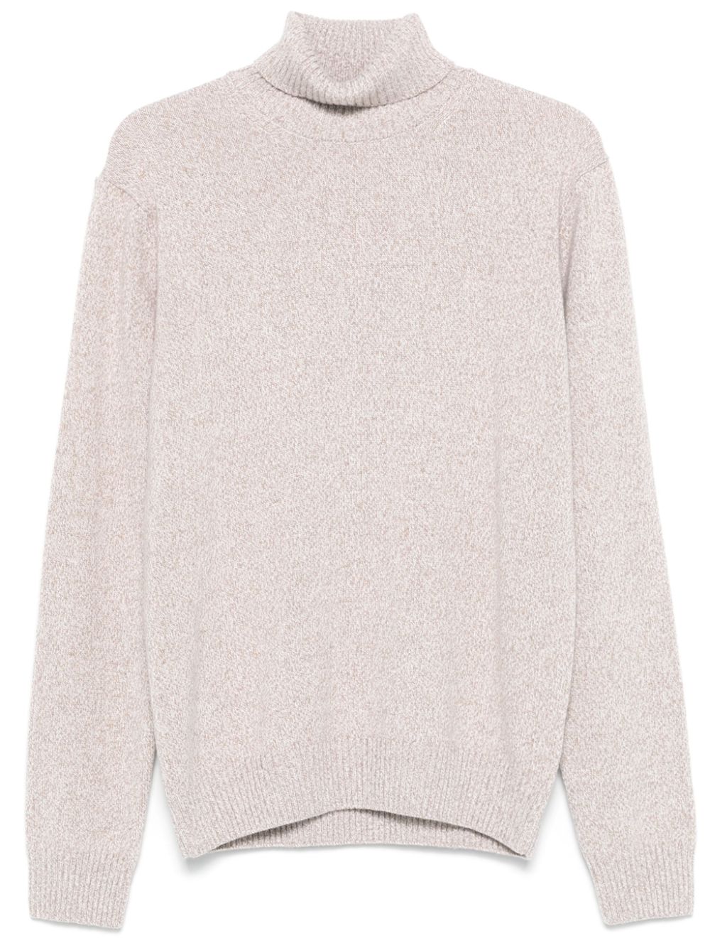 Roll-neck jumper - Neutrals
