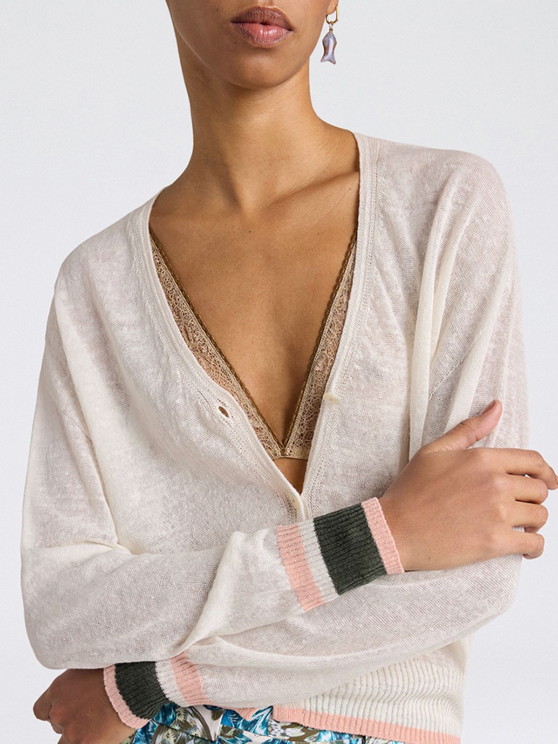 MOMONÌ Sweater Woman color White