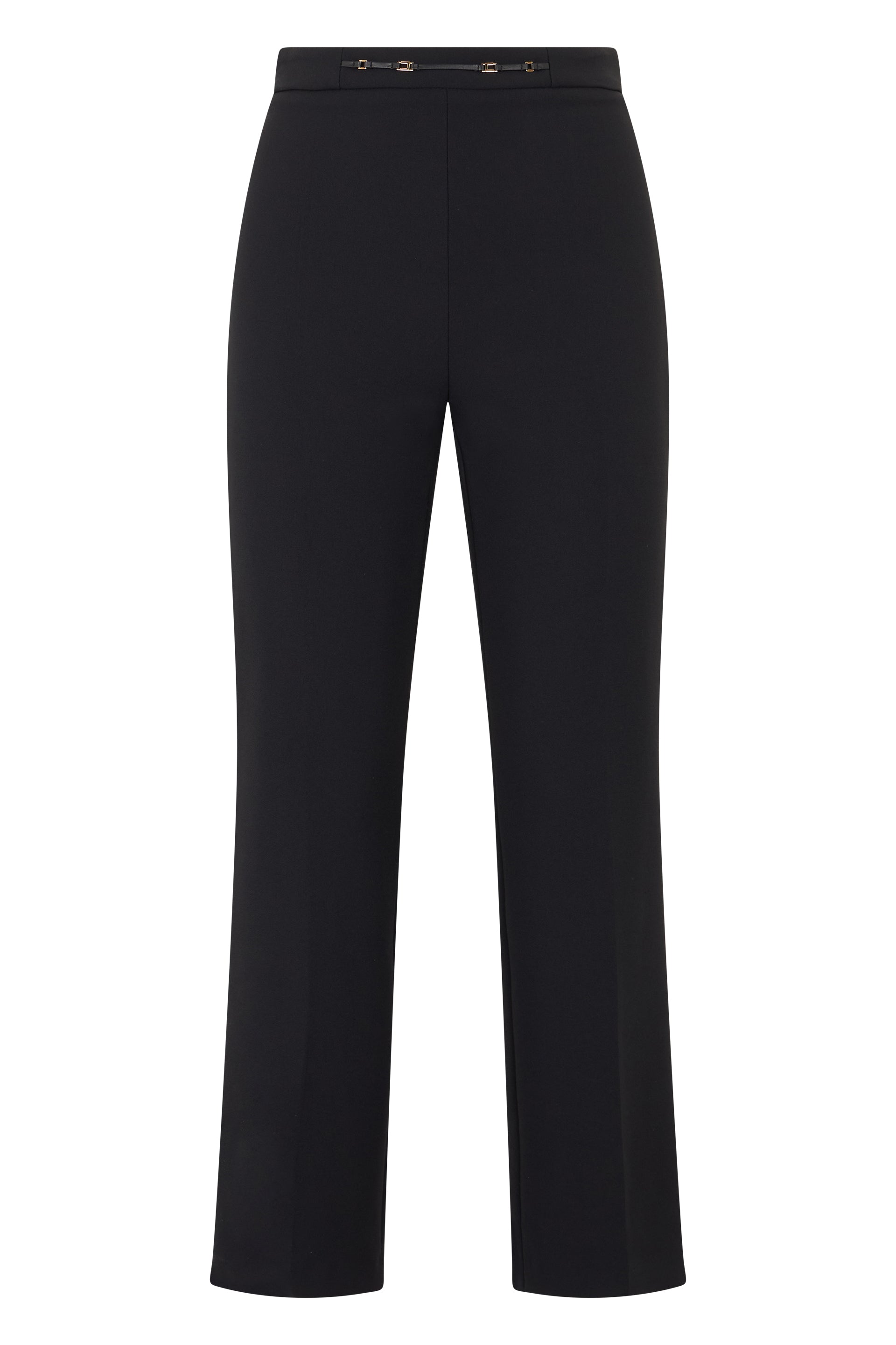 Straight-Leg High-Waist Pants