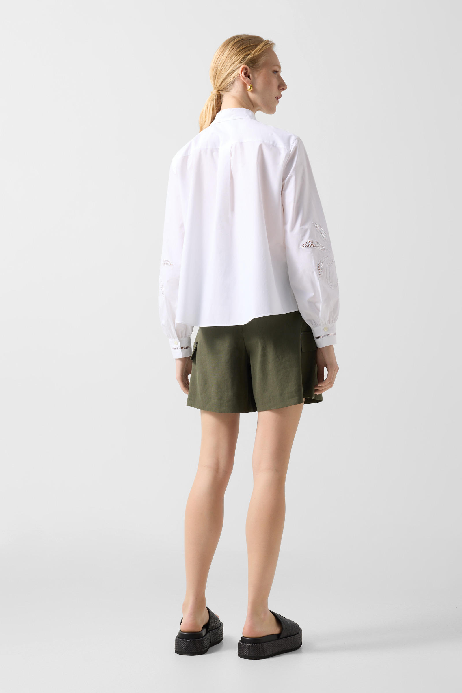 BOGNER Hanny cargo shorts for women - Olive green