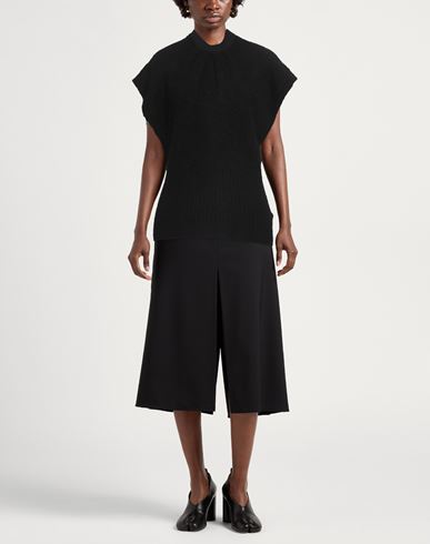 Woman Sweater Black Size 4 Alpaca wool, Recycled polyamide, Polyamide, Cotton