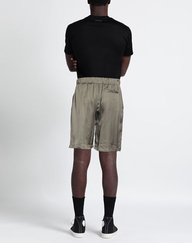 C.9.3 Man Shorts & Bermuda Shorts Military green Size 30 Viscose