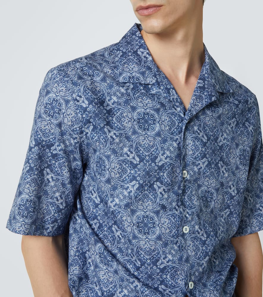 Printed cotton shirt
