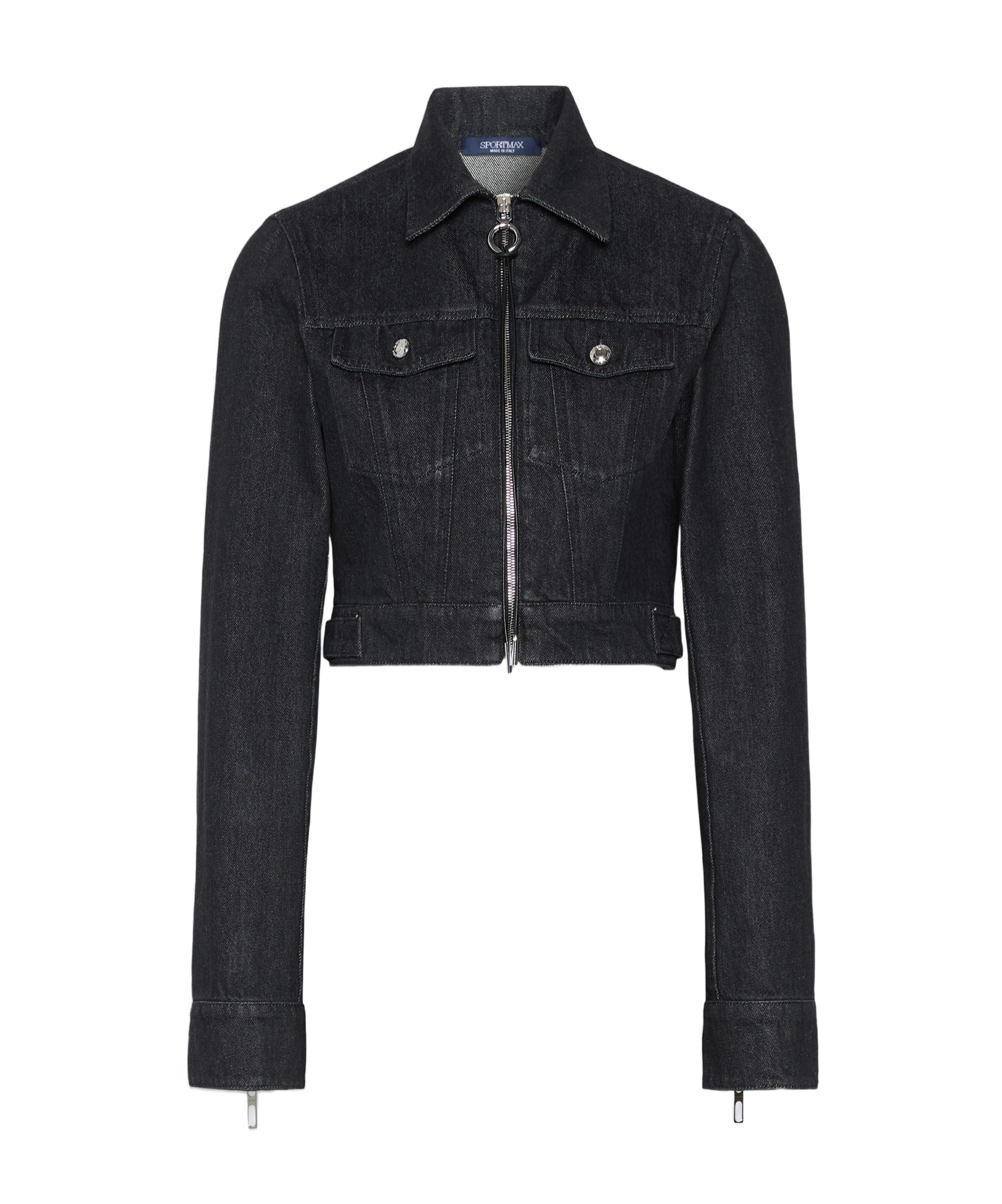 Pepe Cropped Denim Jacket