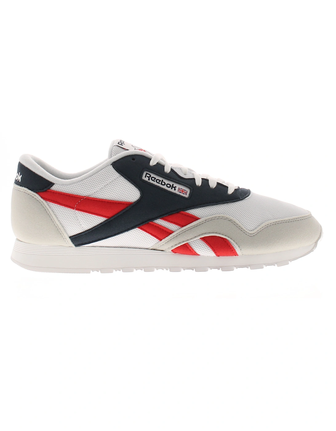 Men's Reebok Cl Nylon Men's Trainers UK Size - White - Size: 10.5