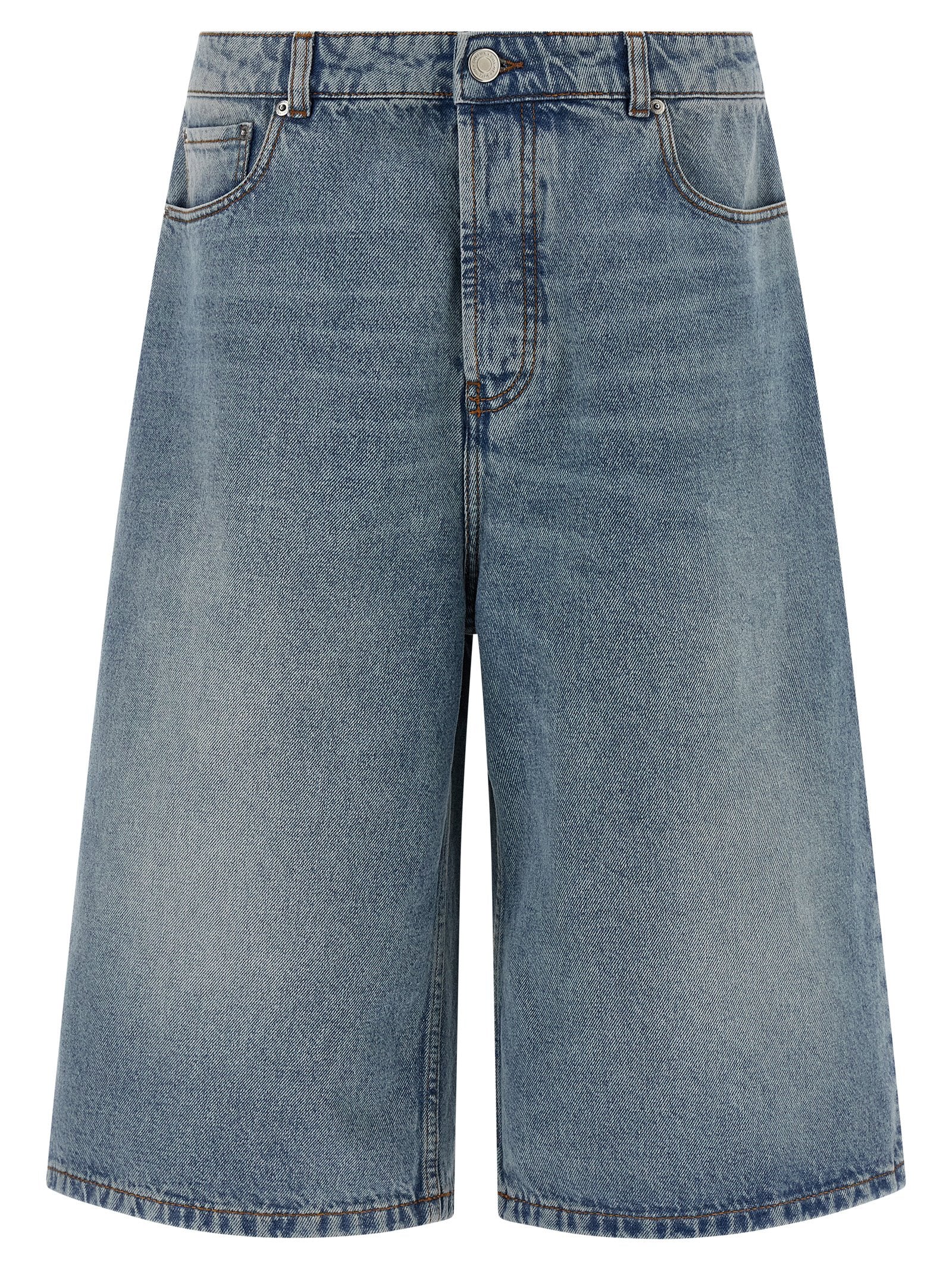 Denim Bermuda Shorts