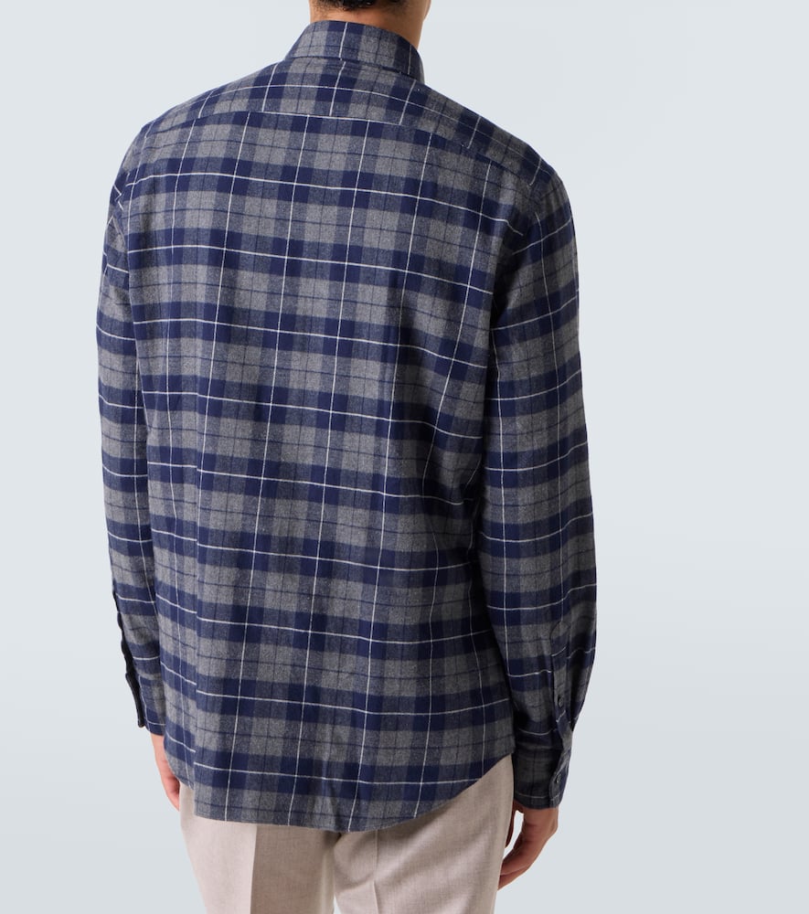 Checked cotton shirt