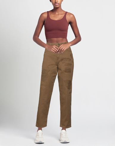 Woman Denim pants Khaki