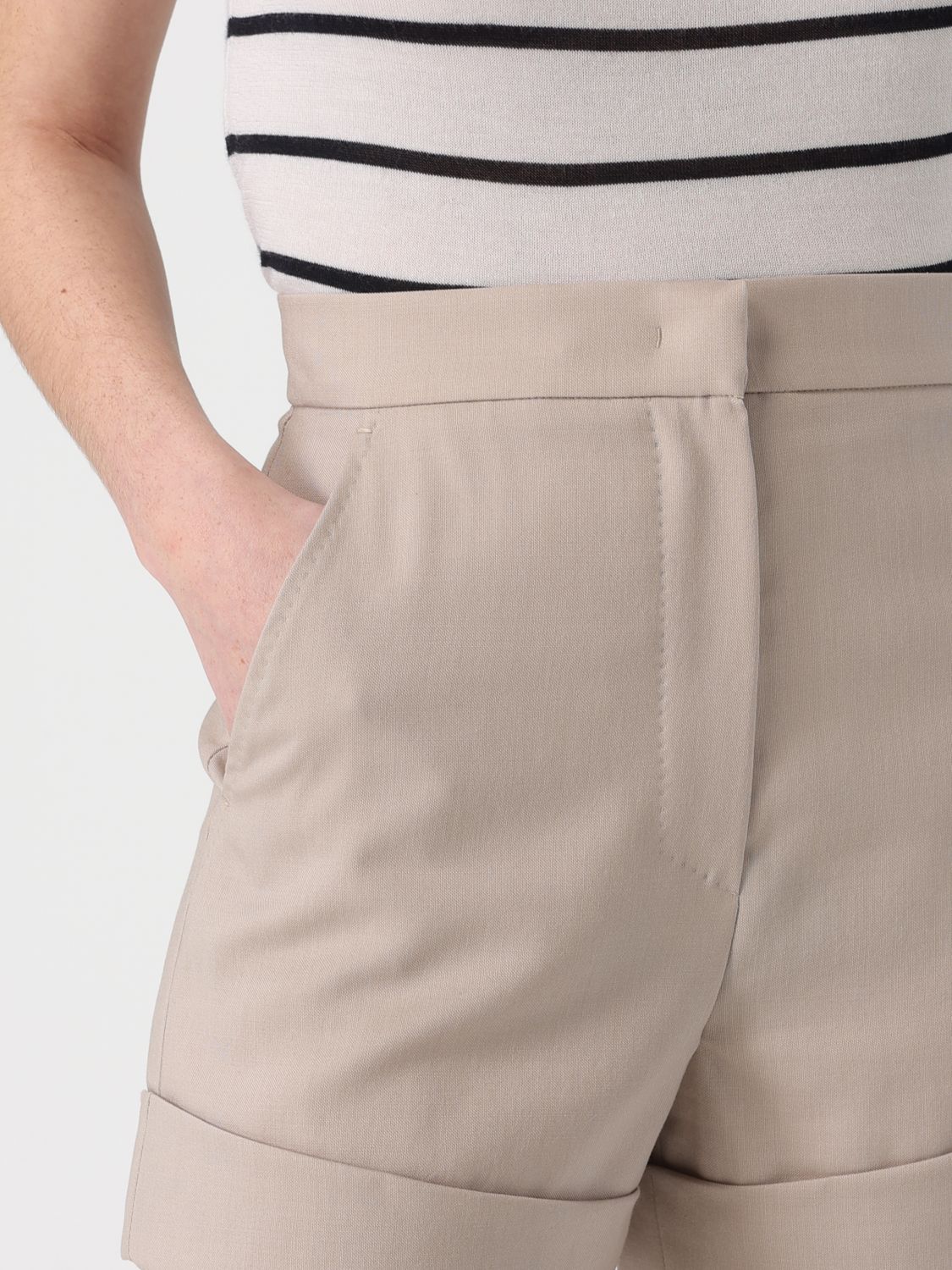Shorts Woman color Sand
