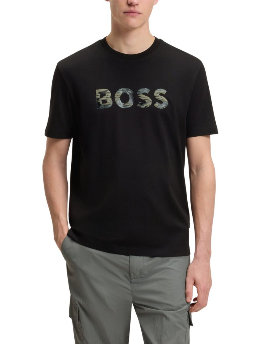 Black Graphic Logo T-Shirt