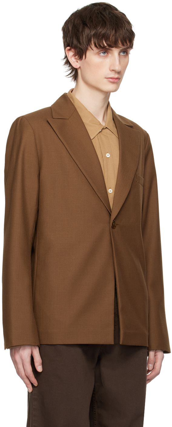 Séfr Brown Power Blazer
