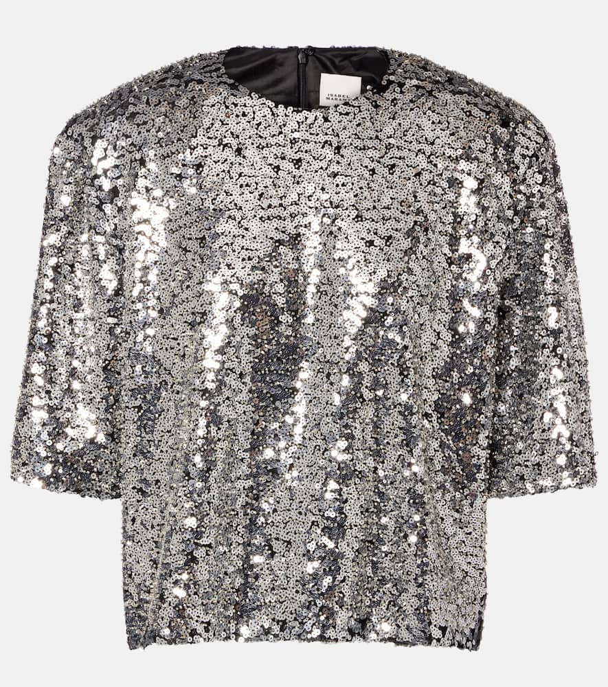 Helga sequined top