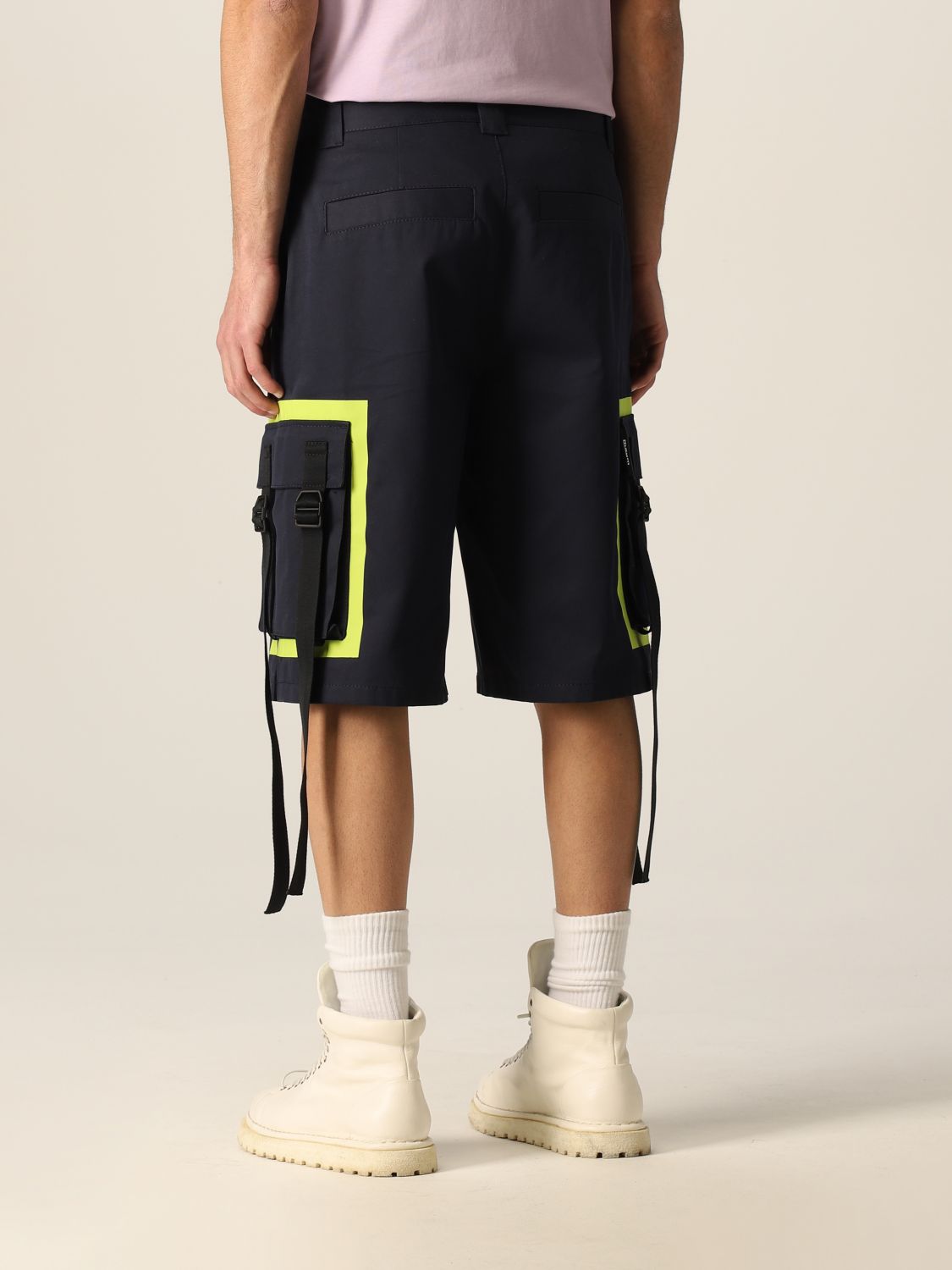 Short Men colour Blue