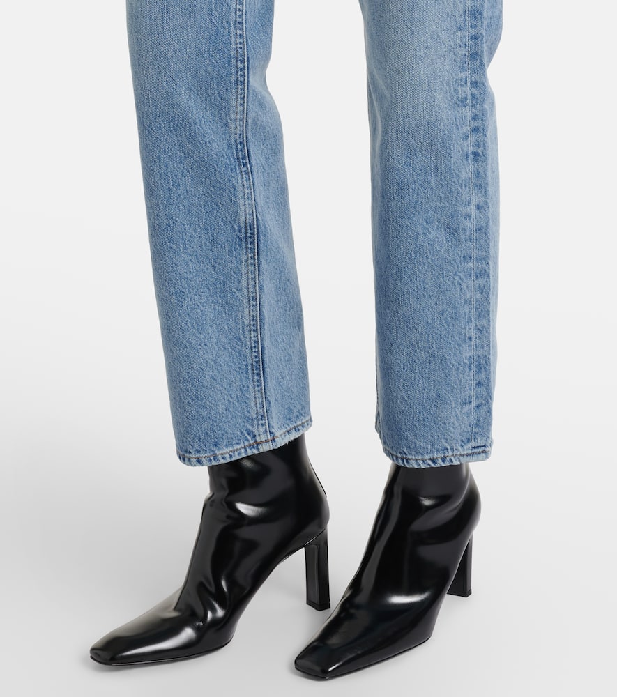 Valen high-rise straight jeans