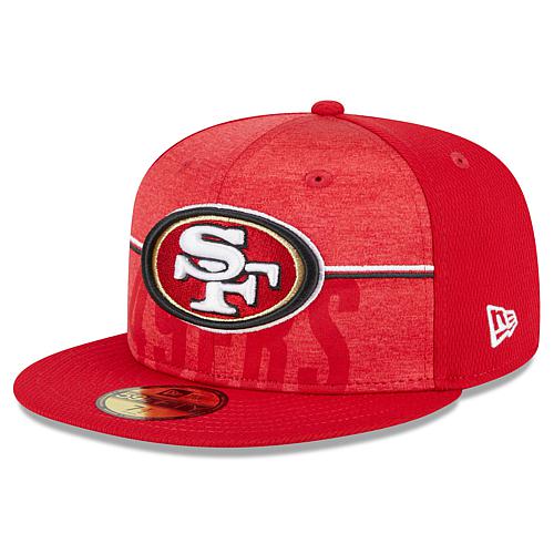 Men's Scarlet San Francisco 49ers 2023 NFL Training Camp 59FIFTY Fitted Hat