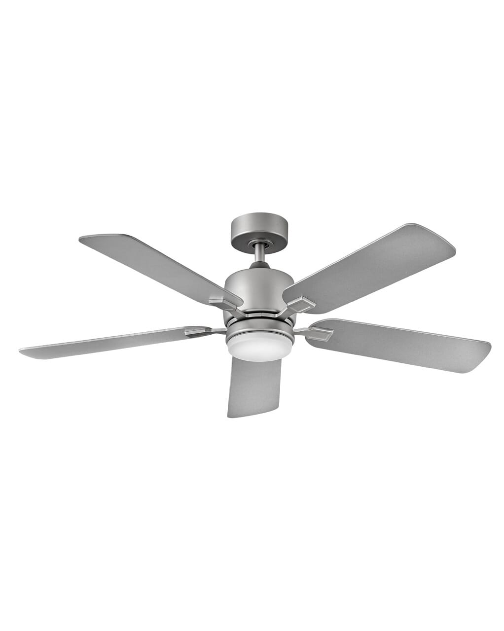 LED 52" Indoor Ceiling Fan in Satin Stee