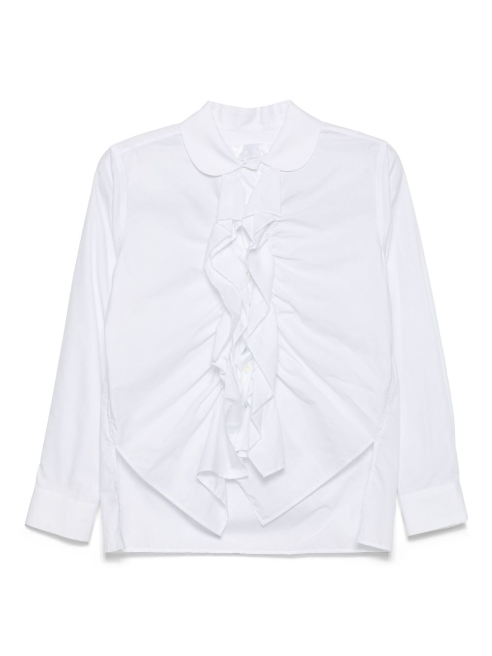 Ruffle shirt - White