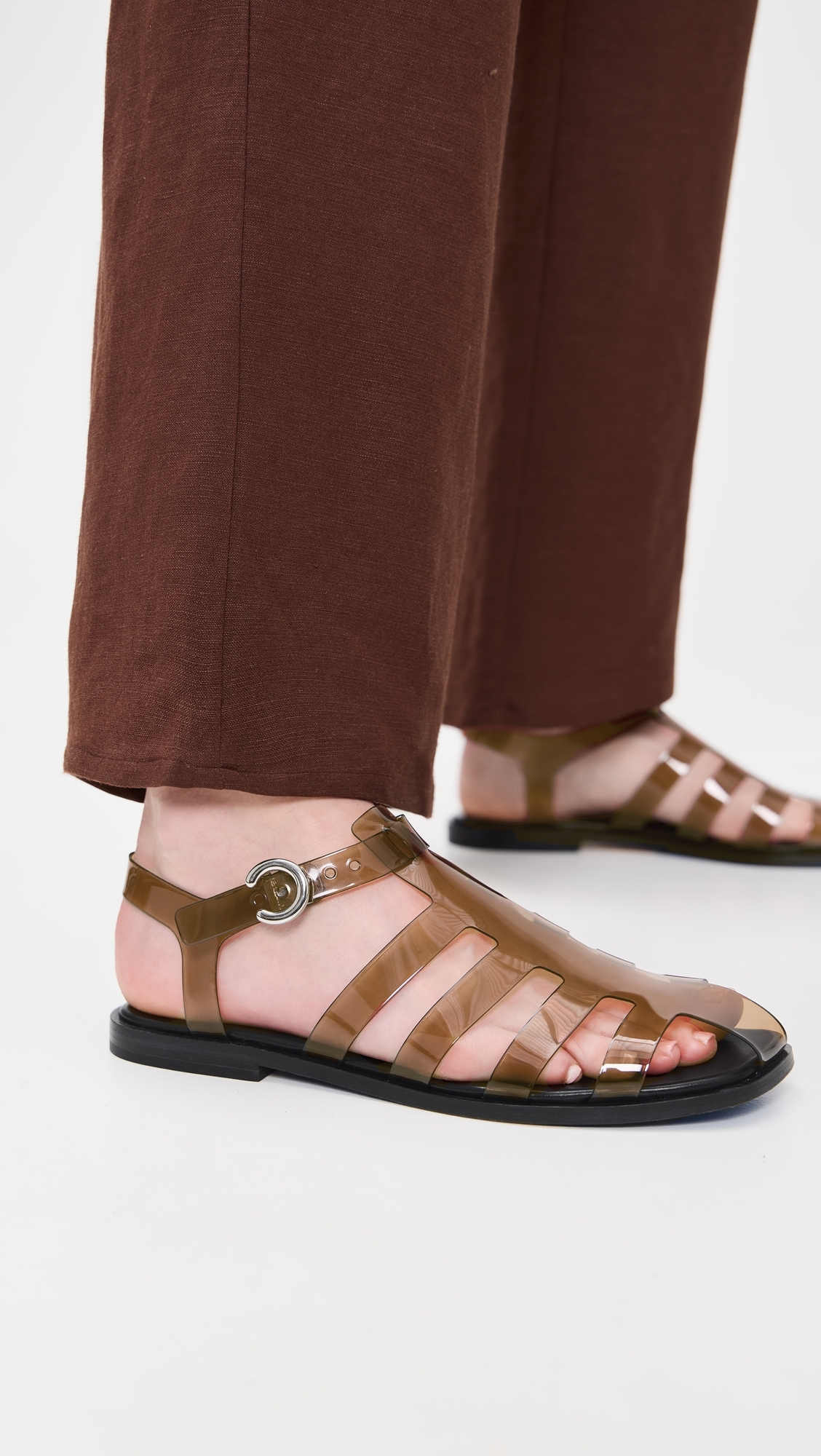 Vince Melina Jelly Sandals Bright Sap