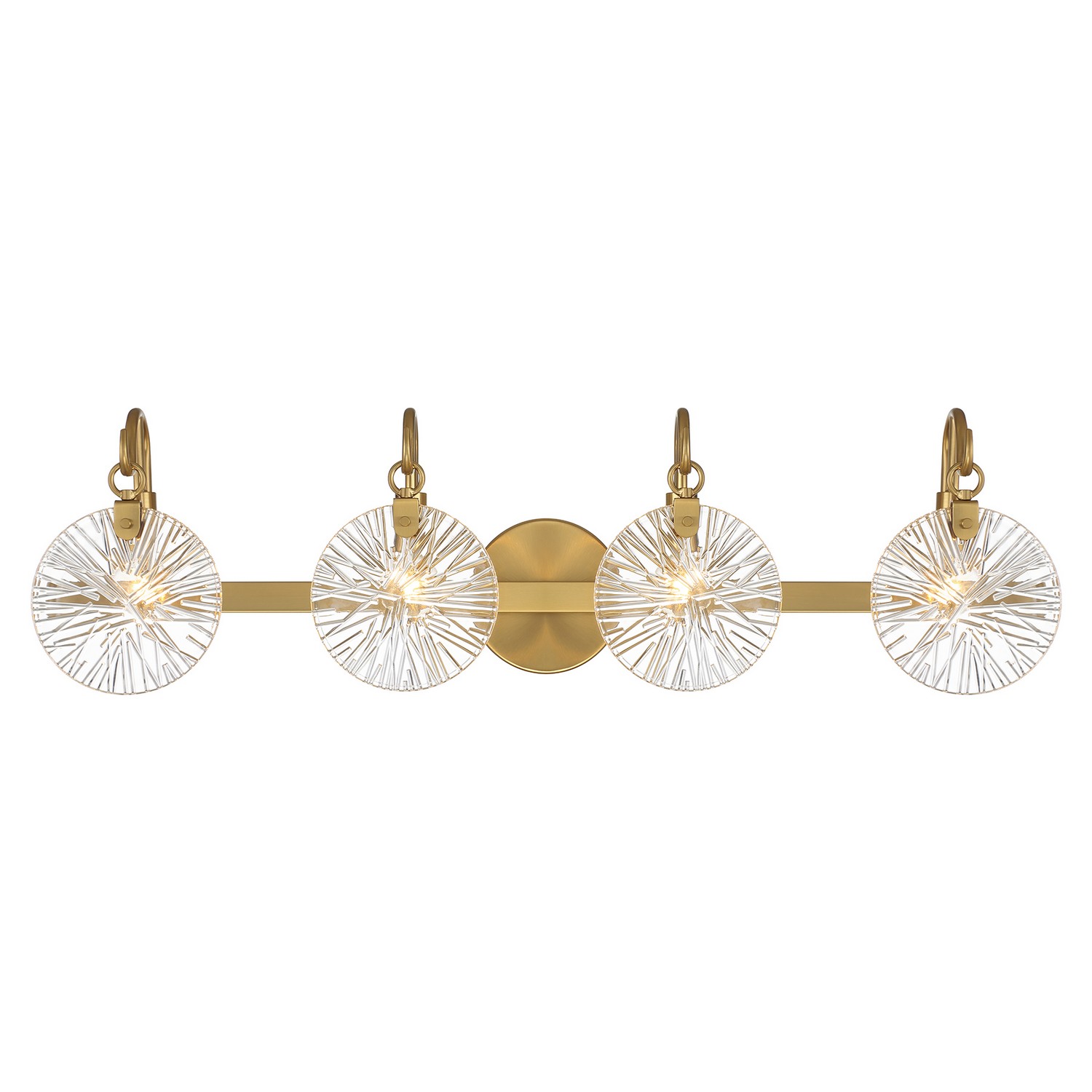 Addison 4-Light Bathroom Vanity Light in Warm Bra