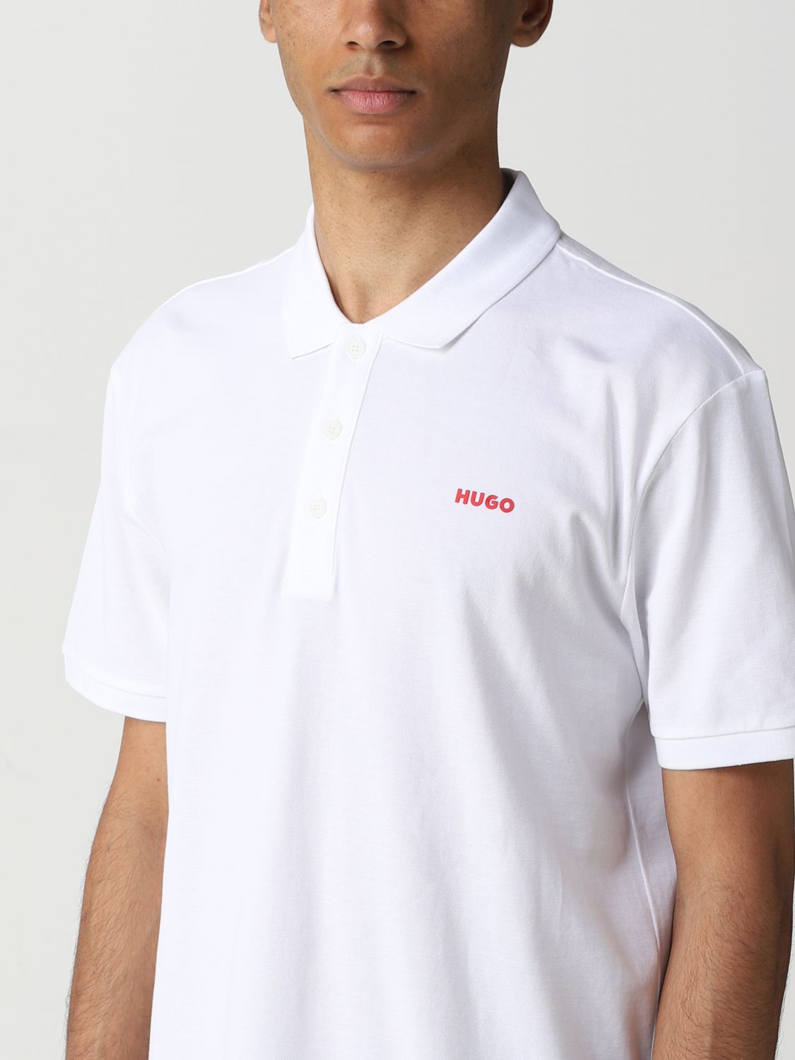 Polo Shirt Men colour White