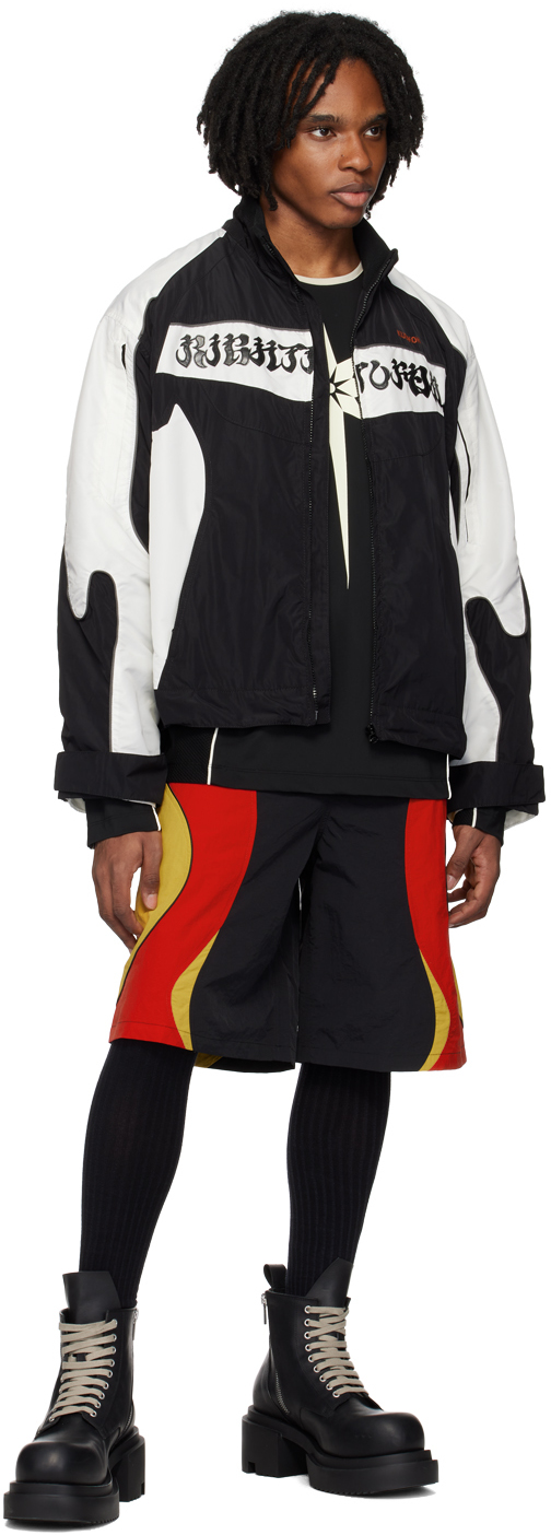 KUSIKOHC Yellow & Black Rider Shorts