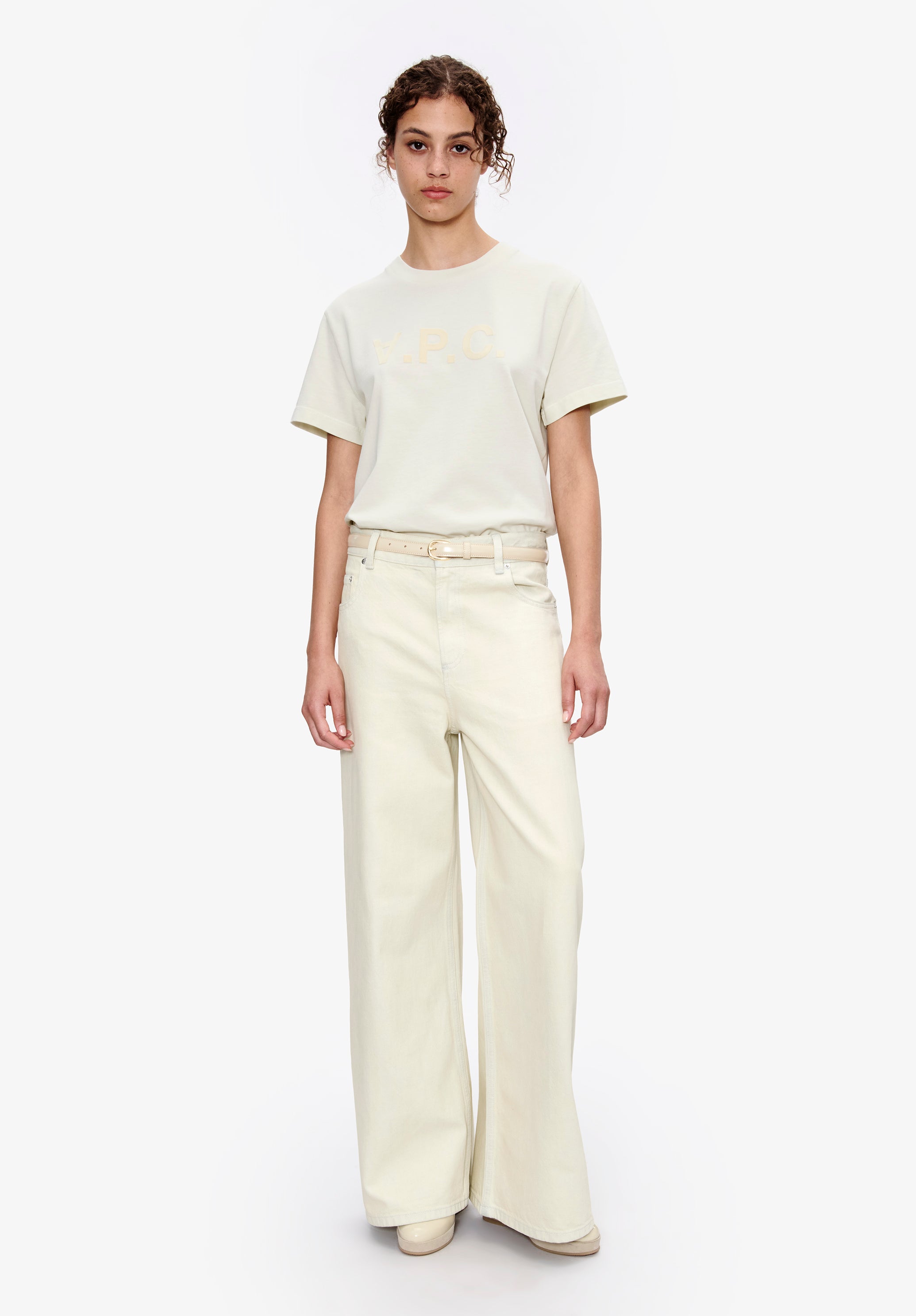 A. P.C. Women's Clyde Jeans Size: 24 in Bleached out