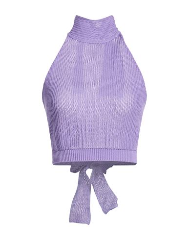 Woman Top Lilac Size L Cotton