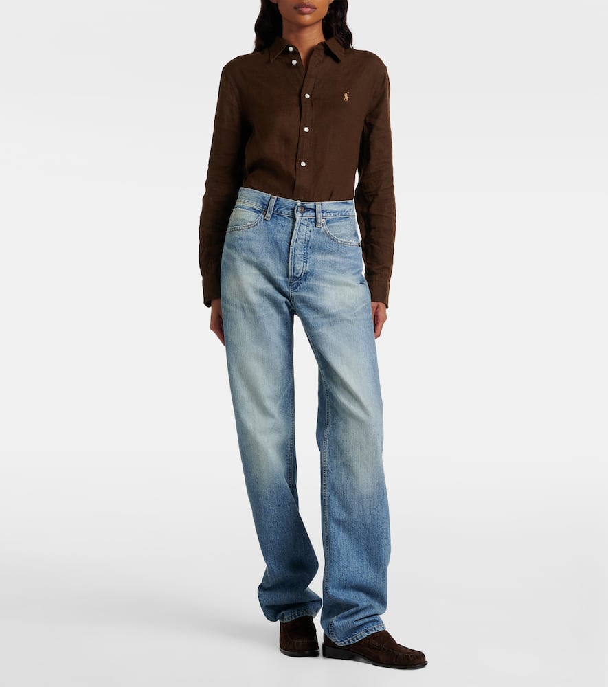 The Stack wide-leg jeans