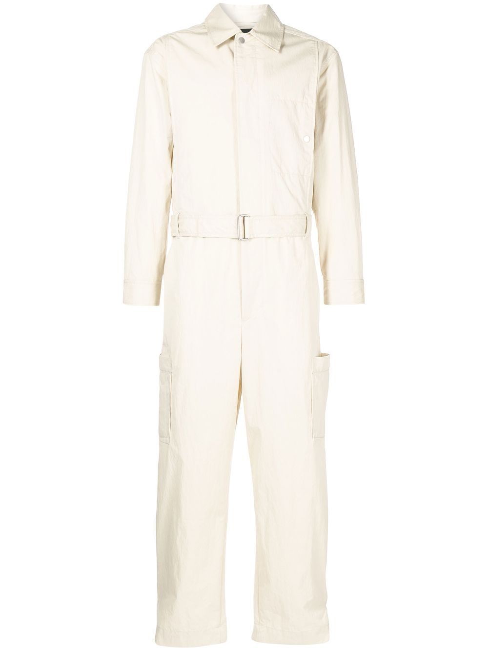 Long-sleeve jumpsuit - Neutrals