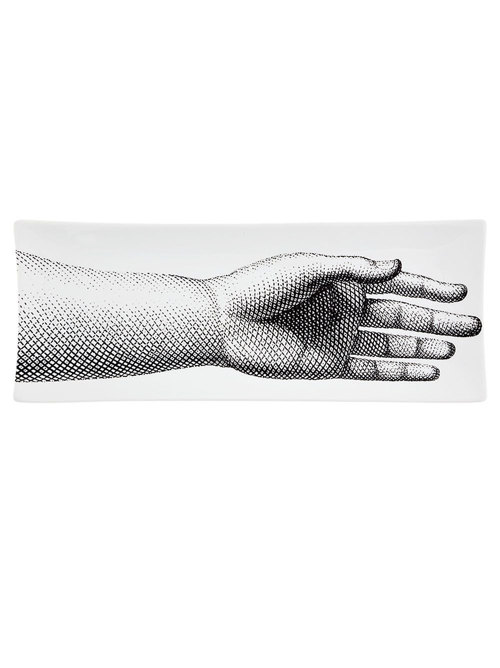 'Mano' ceramic dish - Grey