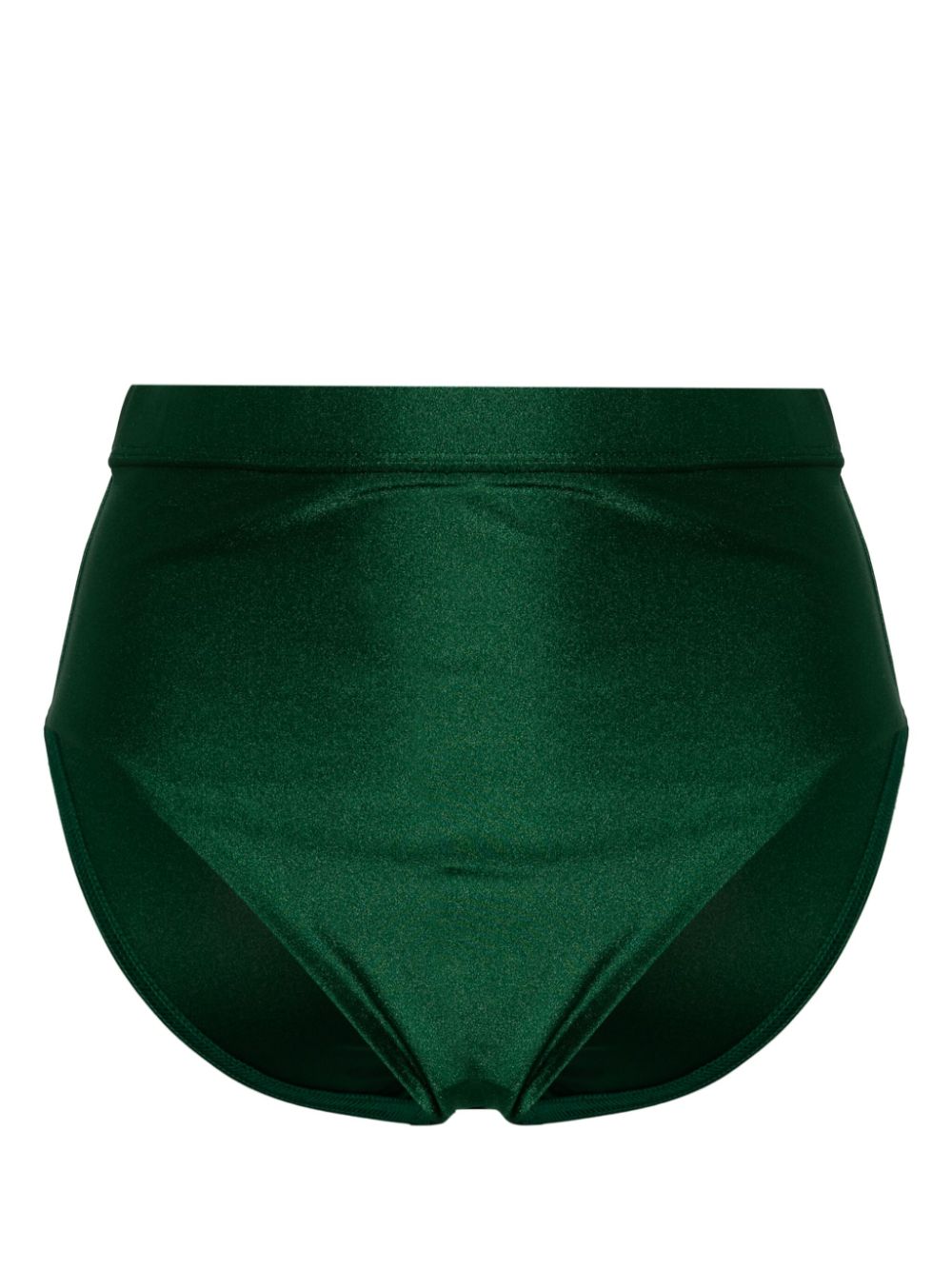 Waverly high-waist bikini bottoms - Green
