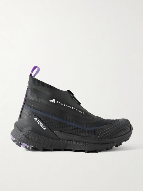 Terrex Free Hiker Rubber-trimmed Gore-tex® Ankle Boots - Black