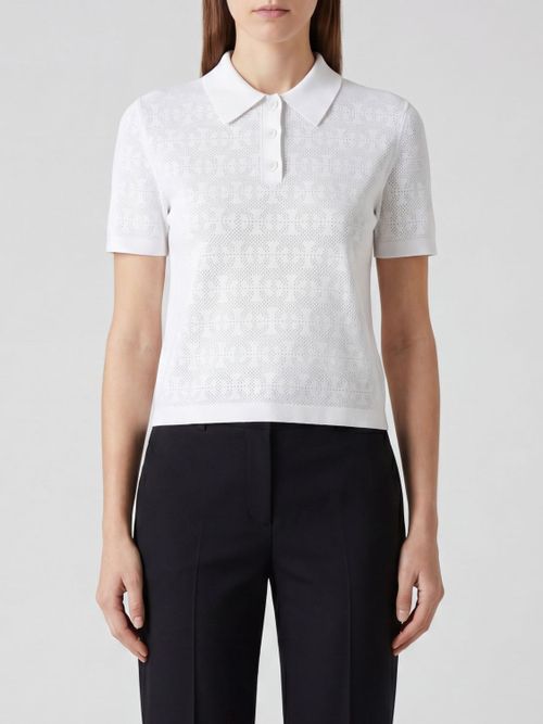 Polo Shirt Woman color White