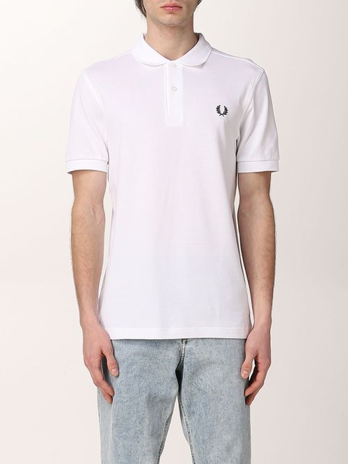 Polo Shirt Men colour White